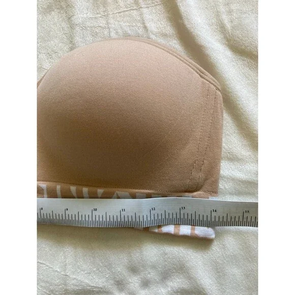 Victoria's Secret PINK Cool and Comfy Bandeau Bra Nude Large NWT - Picture 6 of 9